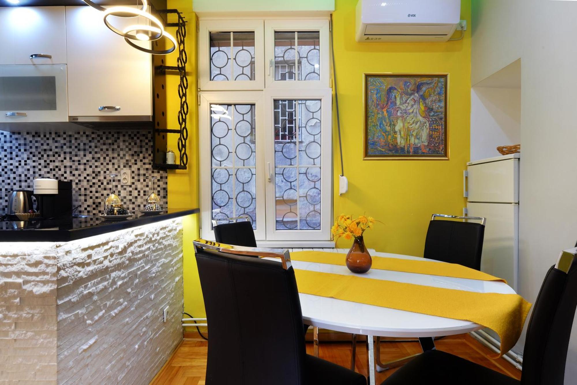 Apartman Kruna Apartment Belgrad Exterior foto